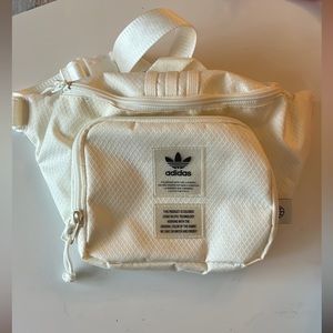Adidas white belt bag